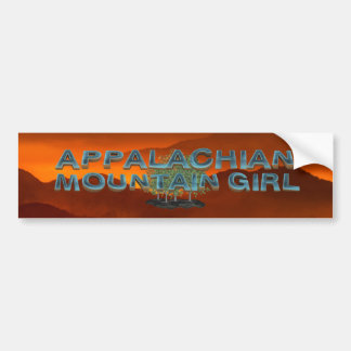 TEE Appalachian Mountain Girl Bumper Sticker