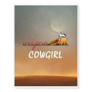 TEE Arizona Cowgirl Temporary Tattoos