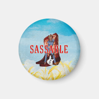 TEE Be Sassable Magnet