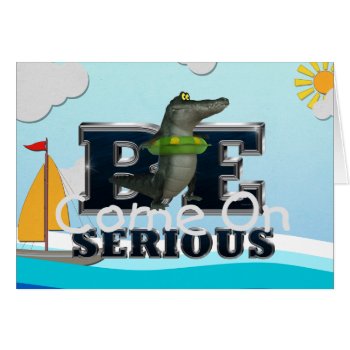 Tee Be Serious by teepossible at Zazzle