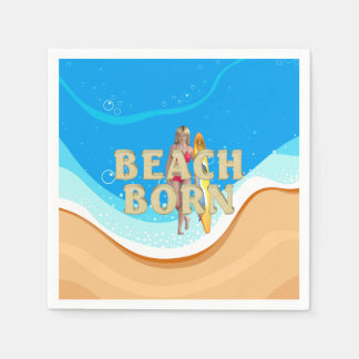 TEE Beach Born Napkins