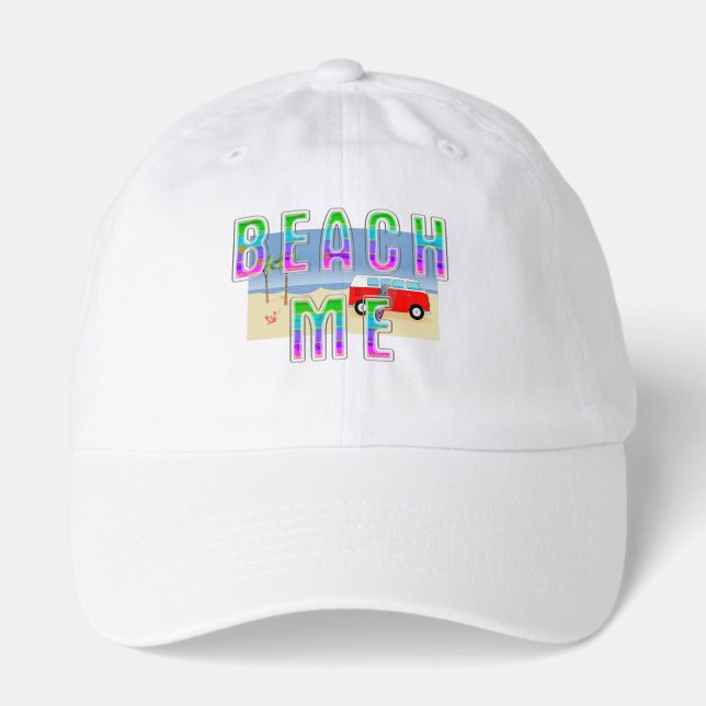 TEE Beach Me Hat (Front)