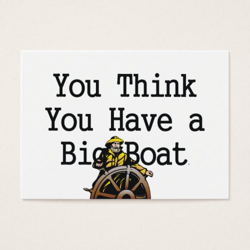 TEE Big Boat Business Card