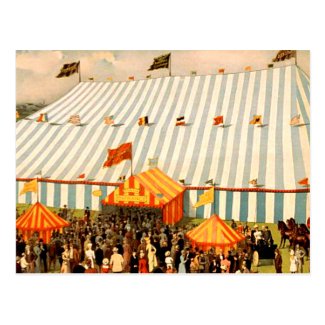 TEE Big Top Postcard
