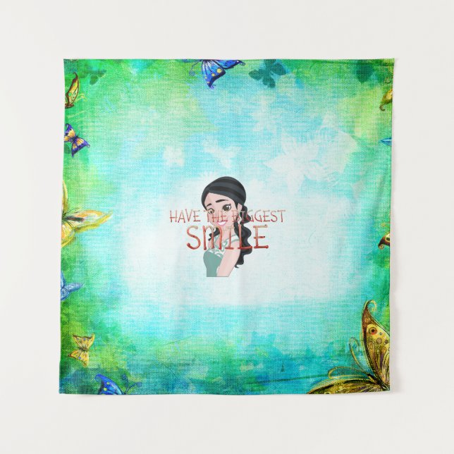 TEE Biggest Smile Tapestry (Front)