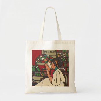 Tee Book Worm Tote Bag by teepossible at Zazzle
