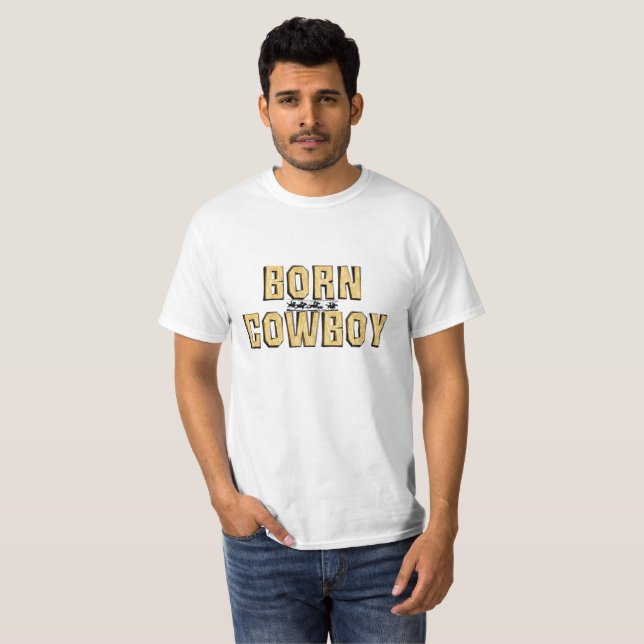 TEE Born Cowboy (Front Full)
