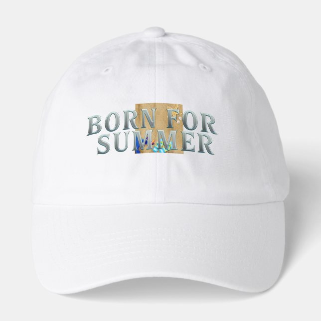 TEE Born for Summer Hat (Front)