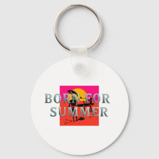 TEE Born for Summer Keychain