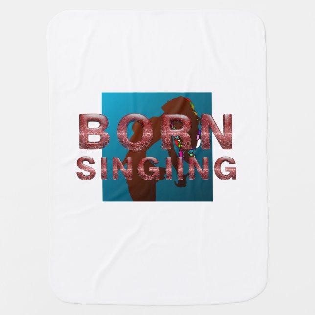 TEE Born Singing Baby Blanket (Front)