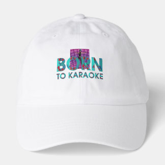 TEE Born to Karaoke Hat