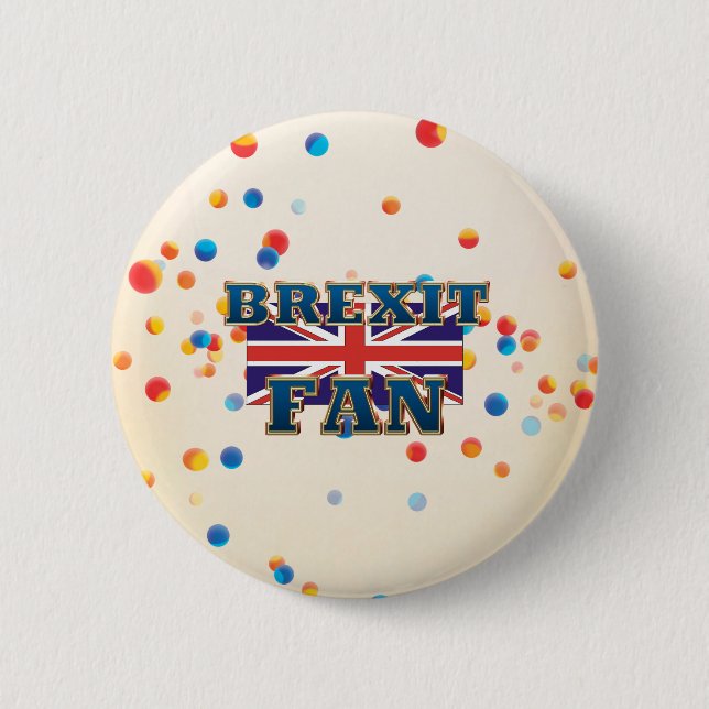 TEE Brexit Fan Pinback Button (Front)
