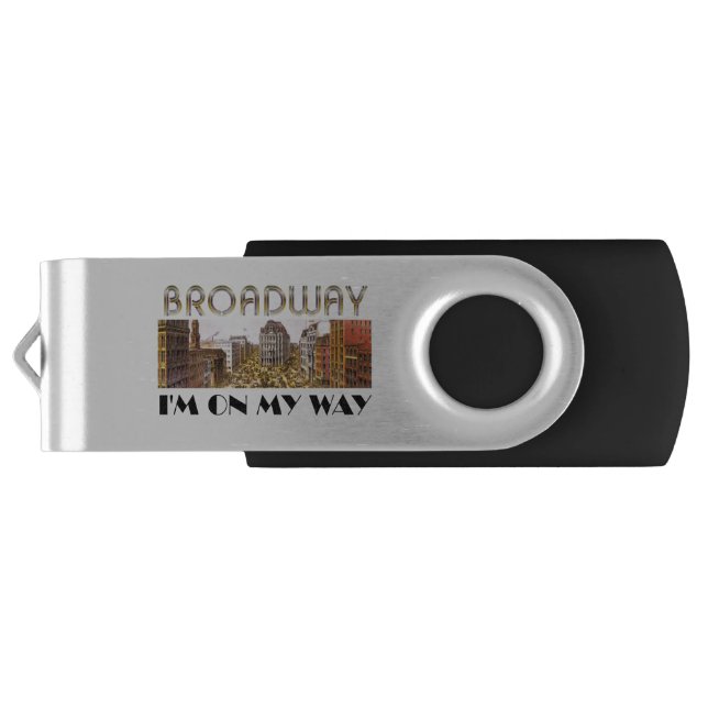 TEE Broadway Star Flash Drive (Back)