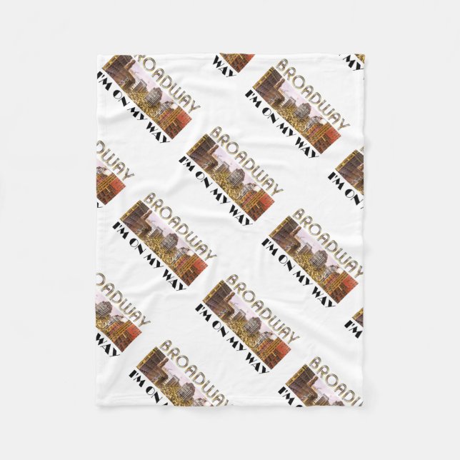 TEE Broadway Star Fleece Blanket (Front)