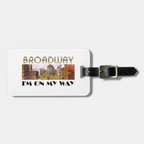 TEE Broadway Star Luggage Tag