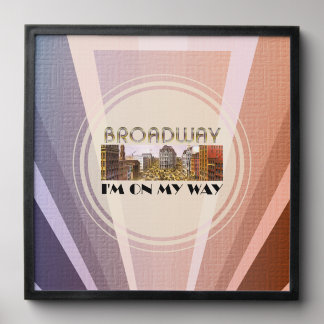 TEE Broadway Star Peel And Stick Photo Tile