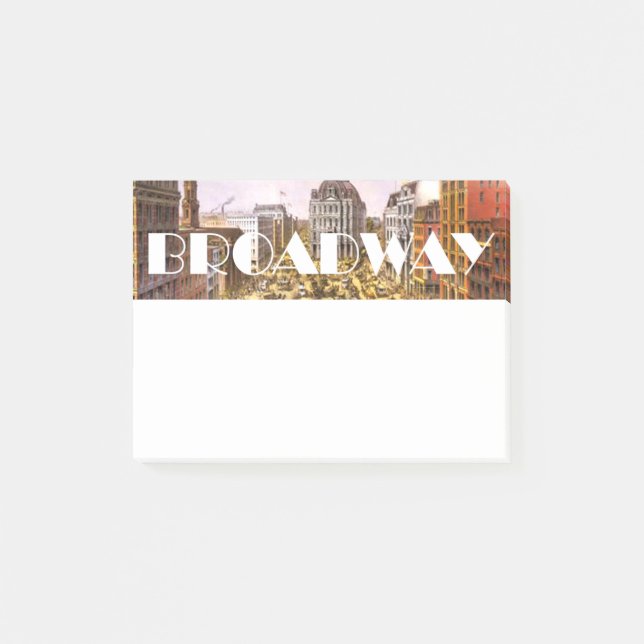 TEE Broadway Star Post-it Notes (Front)