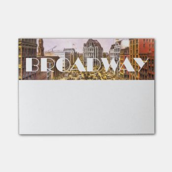 Tee Broadway Star Post-it Notes by teepossible at Zazzle
