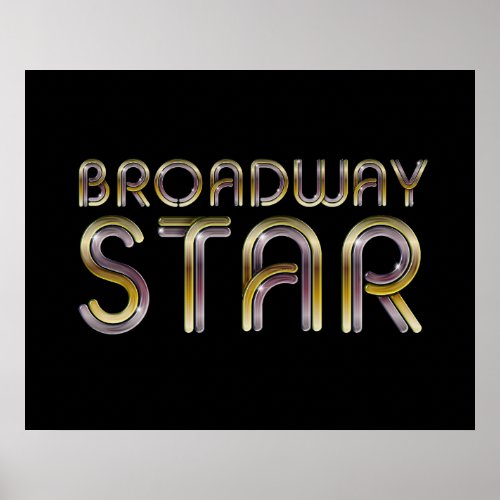TEE Broadway Star Poster