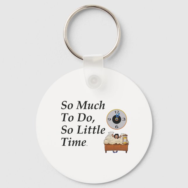 TEE Busy Time Keychain (Front)