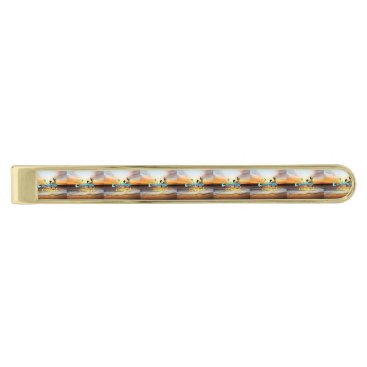 TEE California Cowgirl Gold Finish Tie Clip TEE California Cowgirl Gold Finish Tie Clip