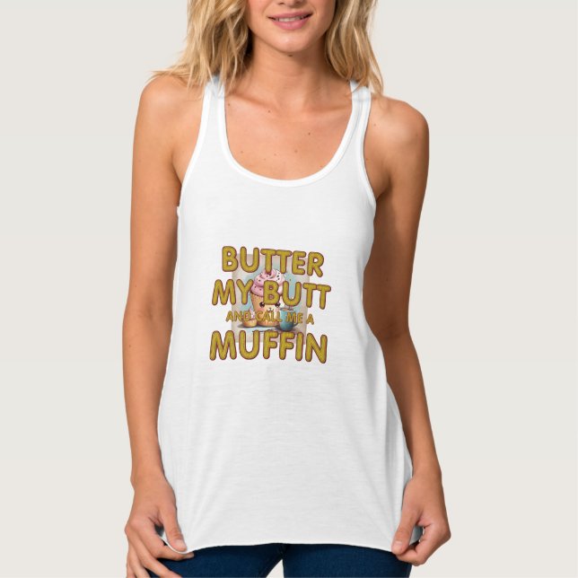 TEE Call Me a Muffin Ladies T-Shirts (Front)