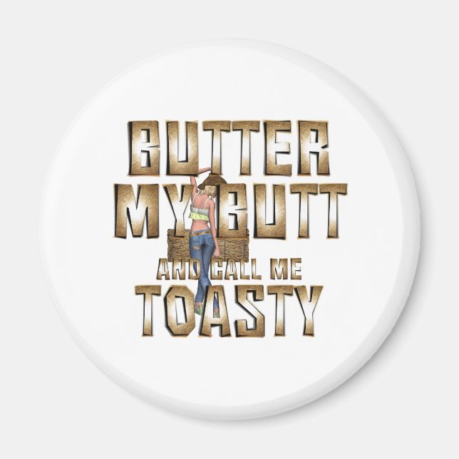 TEE Call Me Toasty Magnets (Front)