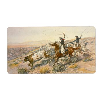 Tee Cattle Drive Label by teepossible at Zazzle