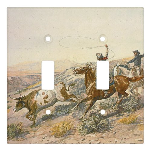 TEE Cattle Drive Light Switch Cover