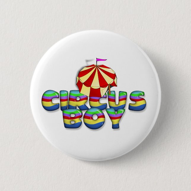 TEE Circus Boy Button (Front)