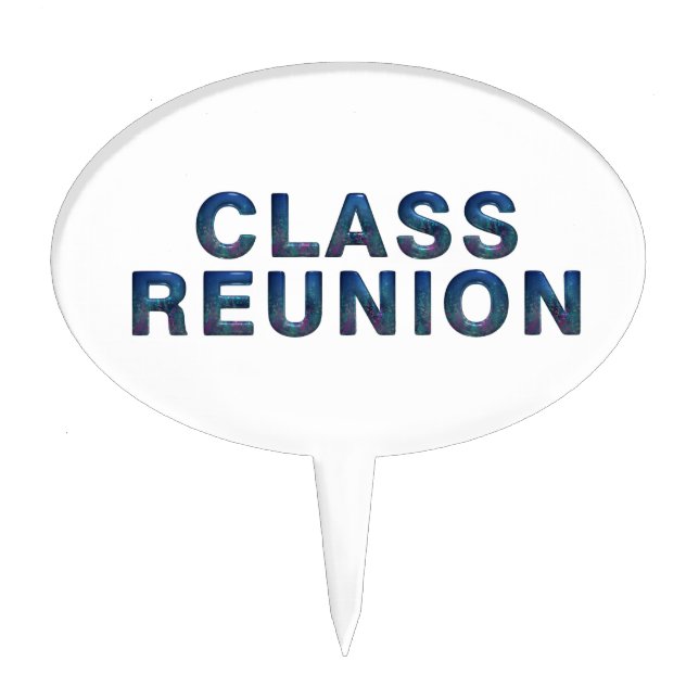 TEE Class Reunion Cake Topper (Front)
