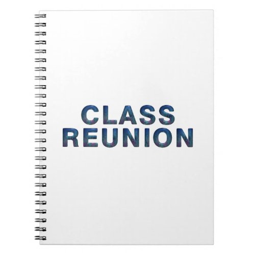 TEE Class Reunion Notebook