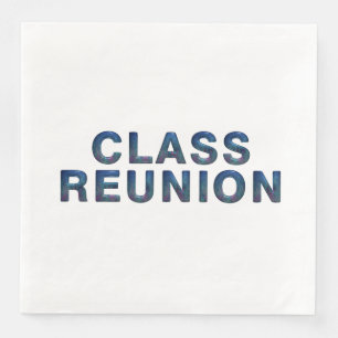 TEE Class Reunion Paper Dinner Napkins