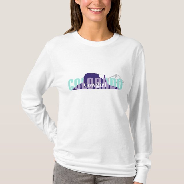 TEE Colorado Cowgirl (Front)