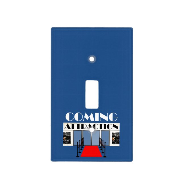 TEE Coming Attraction Light Switch Cover (Front)