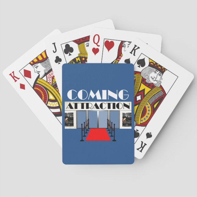 TEE Coming Attraction Poker Cards (Back)