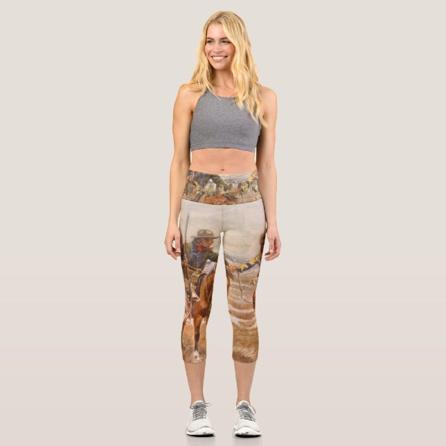 TEE Compadres Capri Leggings (Front)