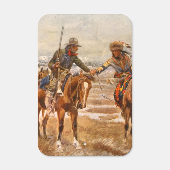 TEE Compadres Metal Parking Sign (Front)