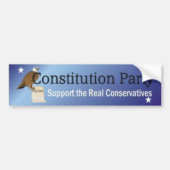 Tee Constitution Party Bumper Sticker by teepossible at Zazzle