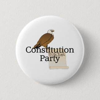 TEE Constitution Party Pinback Button