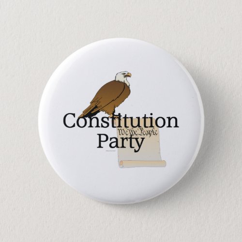 TEE Constitution Party Pinback Button
