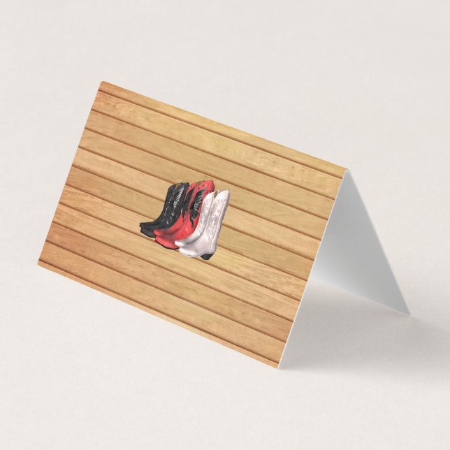 TEE Country Boots Business Card (Back)