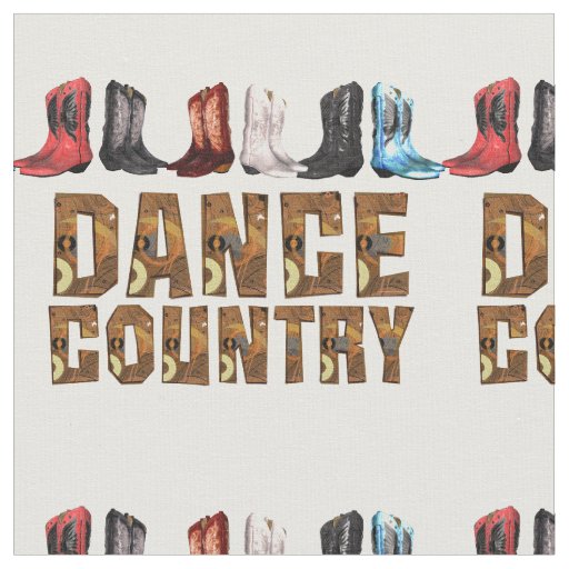 TEE Country Line Dance Fabric