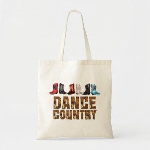 TEE Country Line Dance Tote Bag