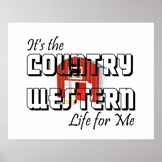 TEE Country Western Life Poster (Front)
