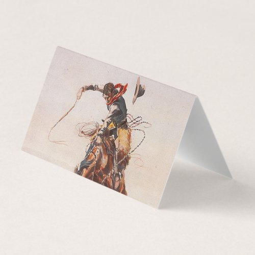 TEE Cowboy Life Business Card