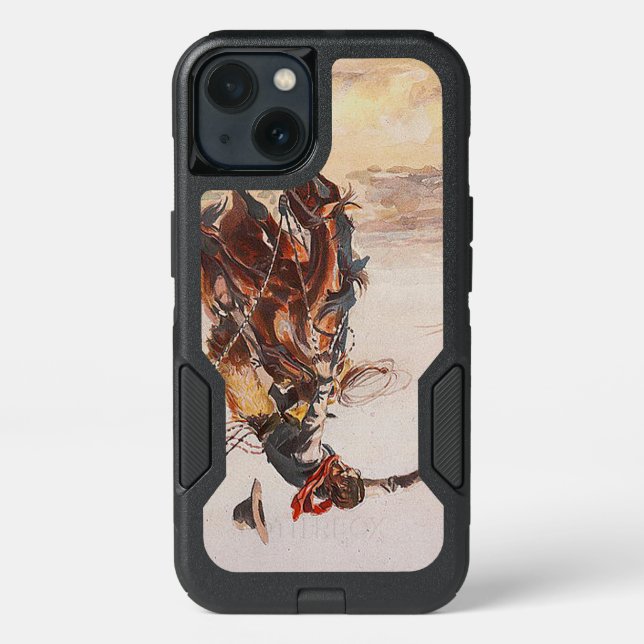 TEE Cowboy Life Otterbox iPhone Case (Back)