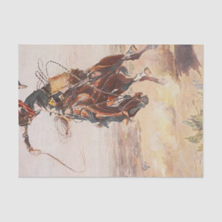 TEE Cowboy Life Tissue Paper