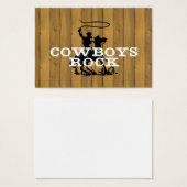 TEE Cowboys Rock (Front & Back)
