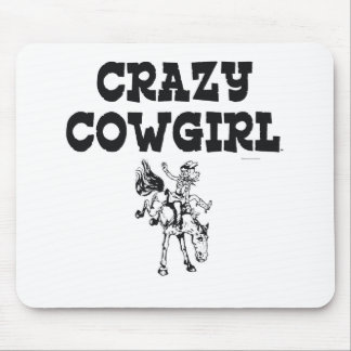 TEE Crazy Cowgirl Mouse Pad